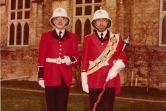 1976-Director Roly White and Drum Major Bob Irvine