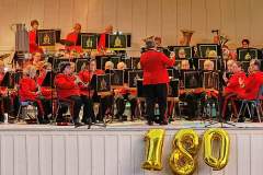 On the bandshell for our 180th anniversary concert